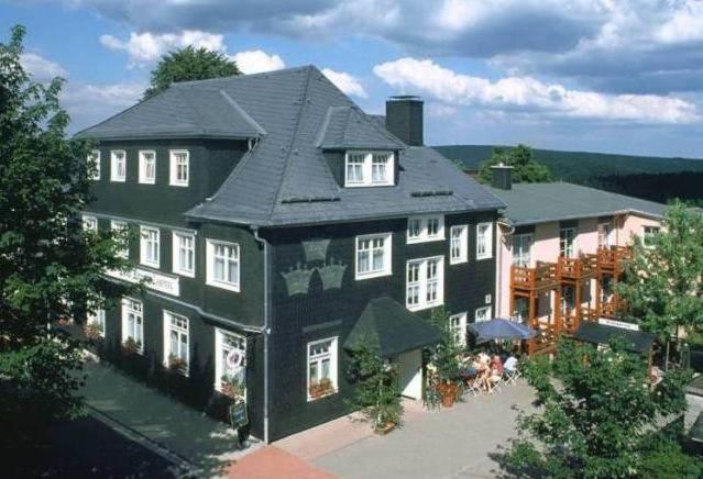 Hotel Drei Kronen Frauenwald Buitenkant foto